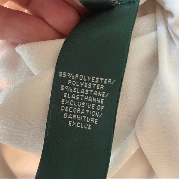 Lauren by Ralph Lauren Ivory Sheath Dress sz 10. Cutout  on back and front. - Picture 7 of 7